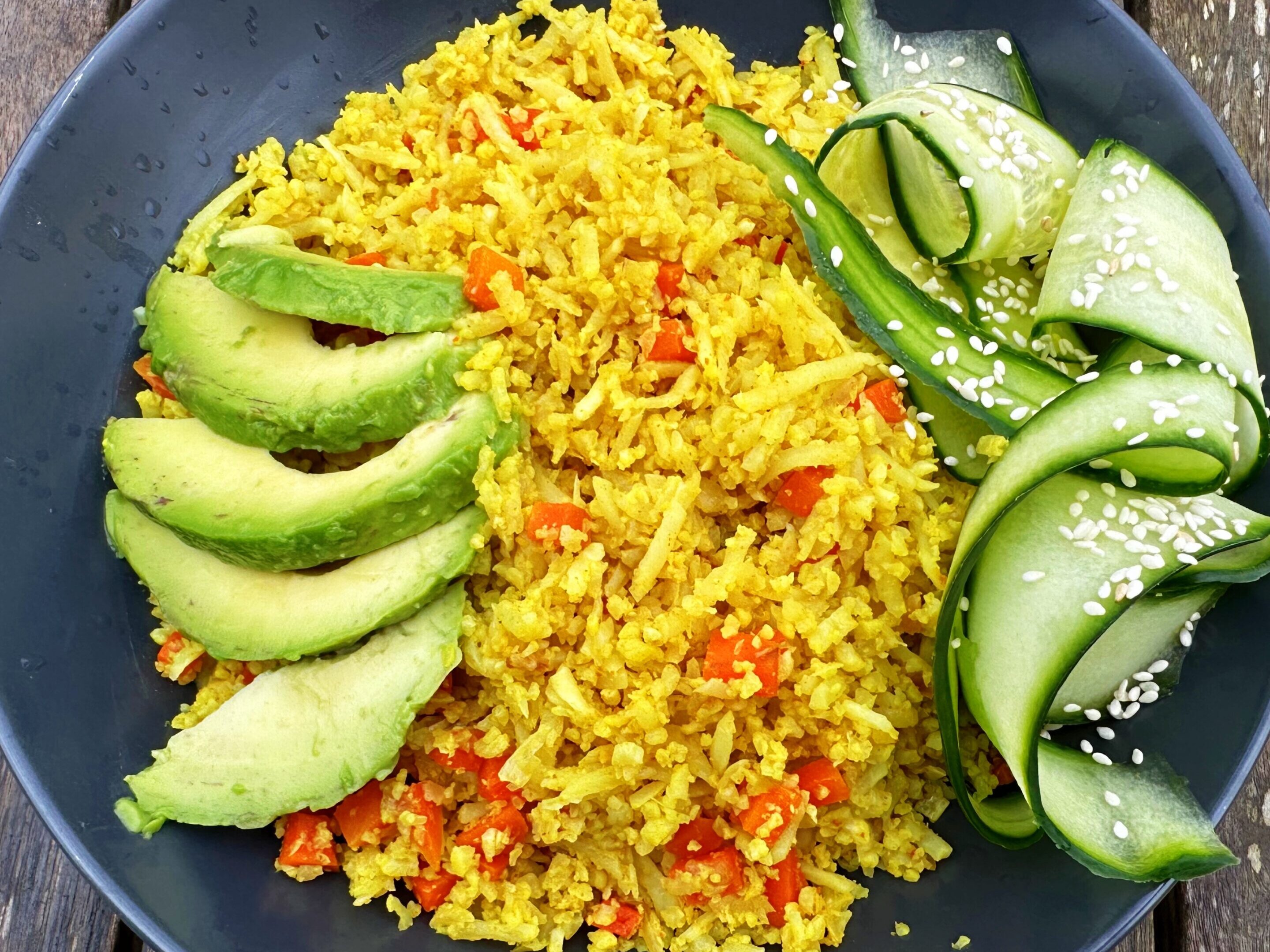What to eat with cauliflower rice