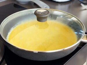 omelette in a pan